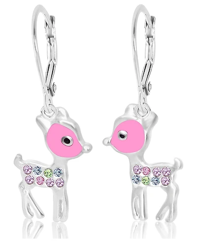 Chanteur Kids Deer Hypoallergenic Earrings for Girls with Leverbacks