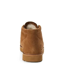 Dearfoams Men's Craft Stitch Chukka Boot Water Repellent Slippers