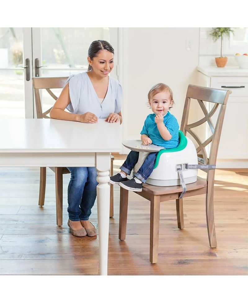 Bumbo Baby Toddler Adjustable 3-in-1 Booster Seat/High Chair and Tray