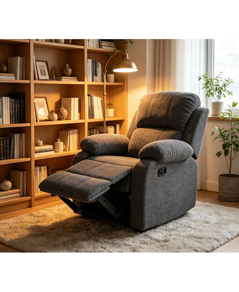 Streamdale Furniture High-End Convertible Reclining Sofa