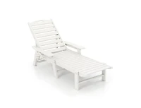 Boyel Living Patio Chaise Lounge Chair with 4 Position Backrest