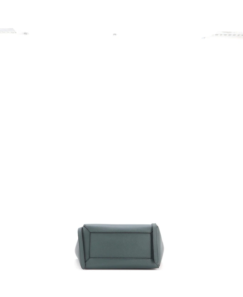 Pre-Owned Celine Micro Belt Bag Textured Leather