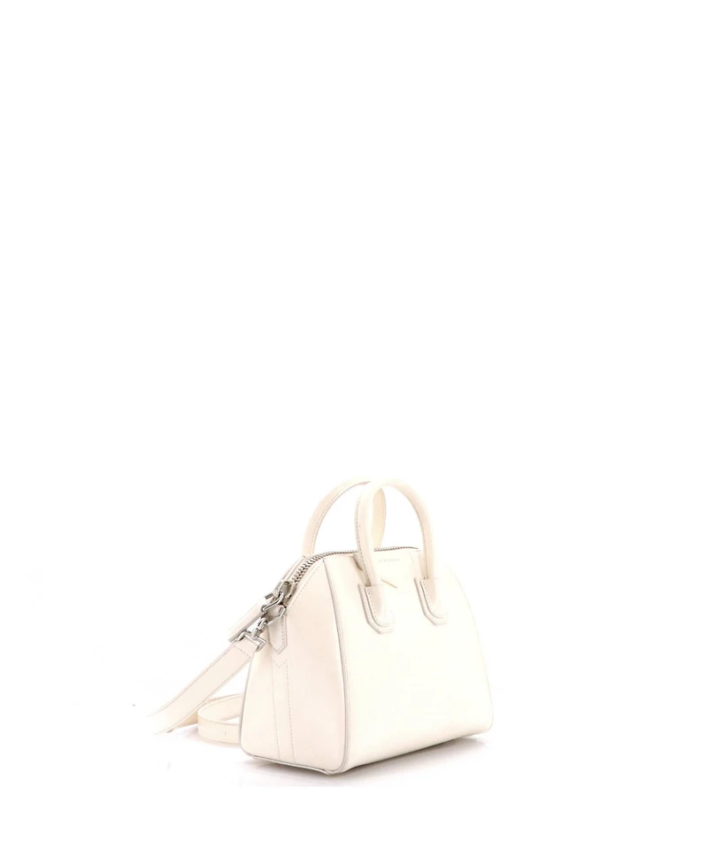 Pre-Owned Givenchy Mini Antigona Bag Glazed Leather