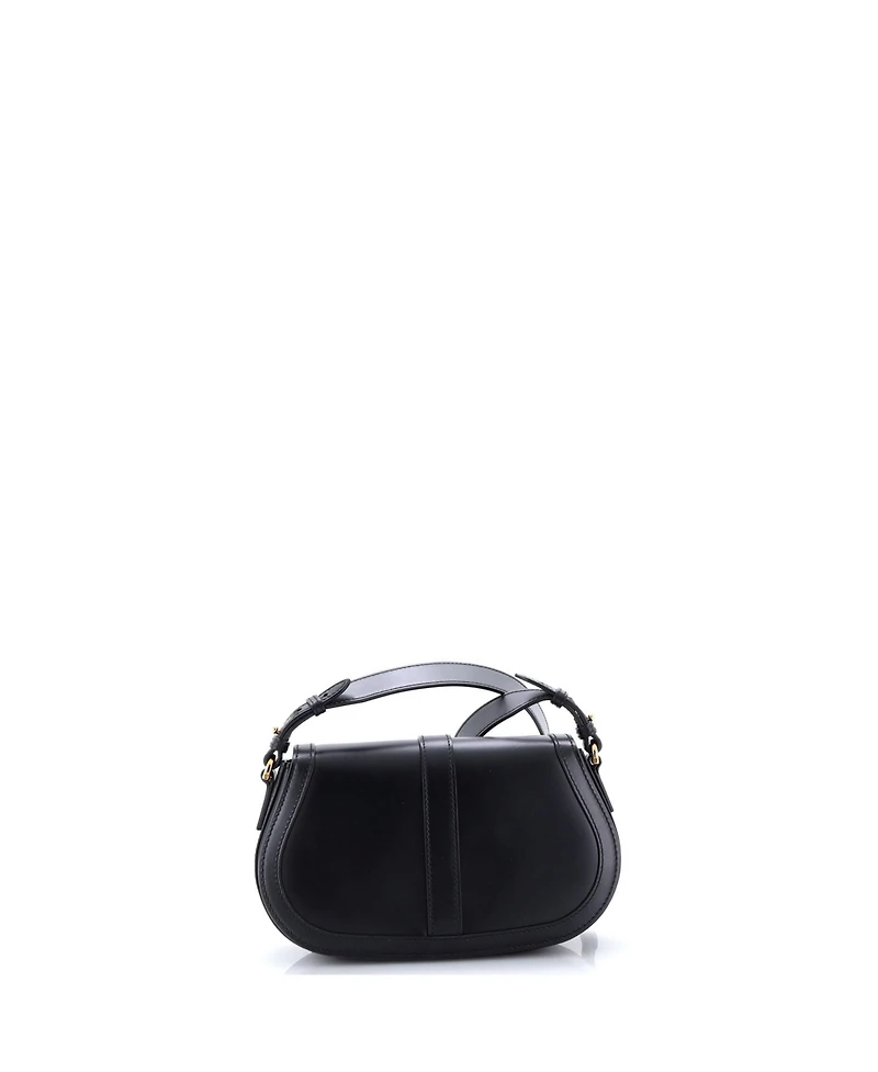 Pre-Owned Versace Medium Greca Goddess Shoulder Bag Leather