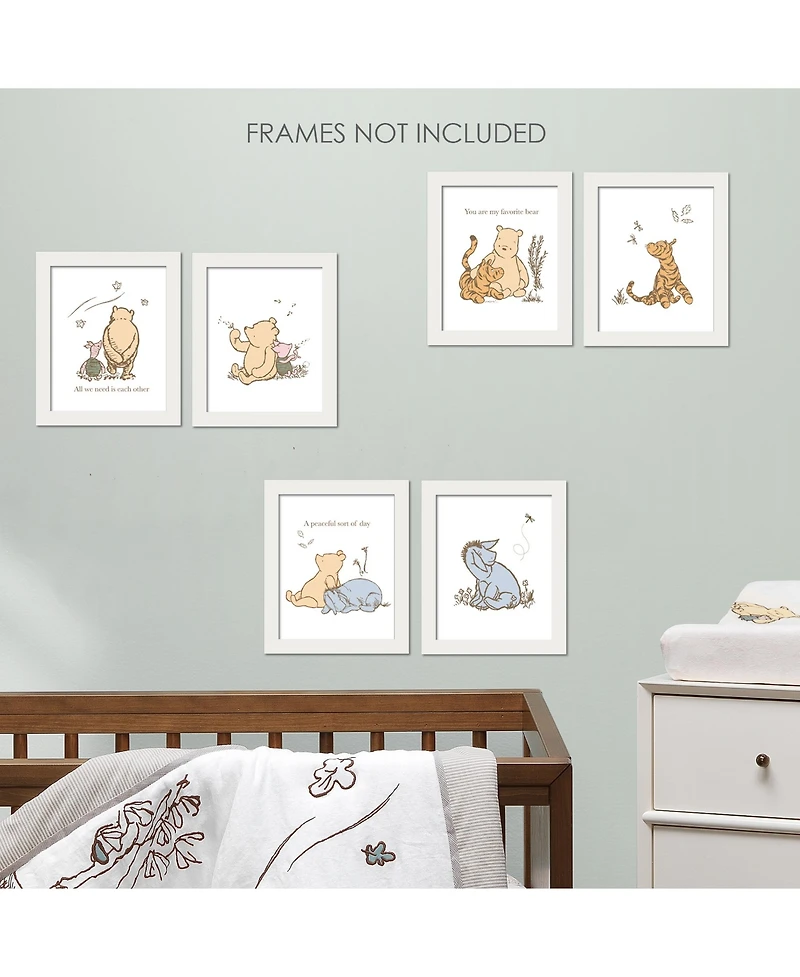 Lambs & Ivy Disney Baby Classic Pooh Unframed Nursery/Child Wall Art