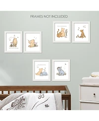Lambs & Ivy Disney Baby Classic Pooh Unframed Nursery/Child Wall Art