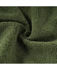 Streamdale Furniture Upholstered 53" Green Fabric Entryway Bench with Wood Legs