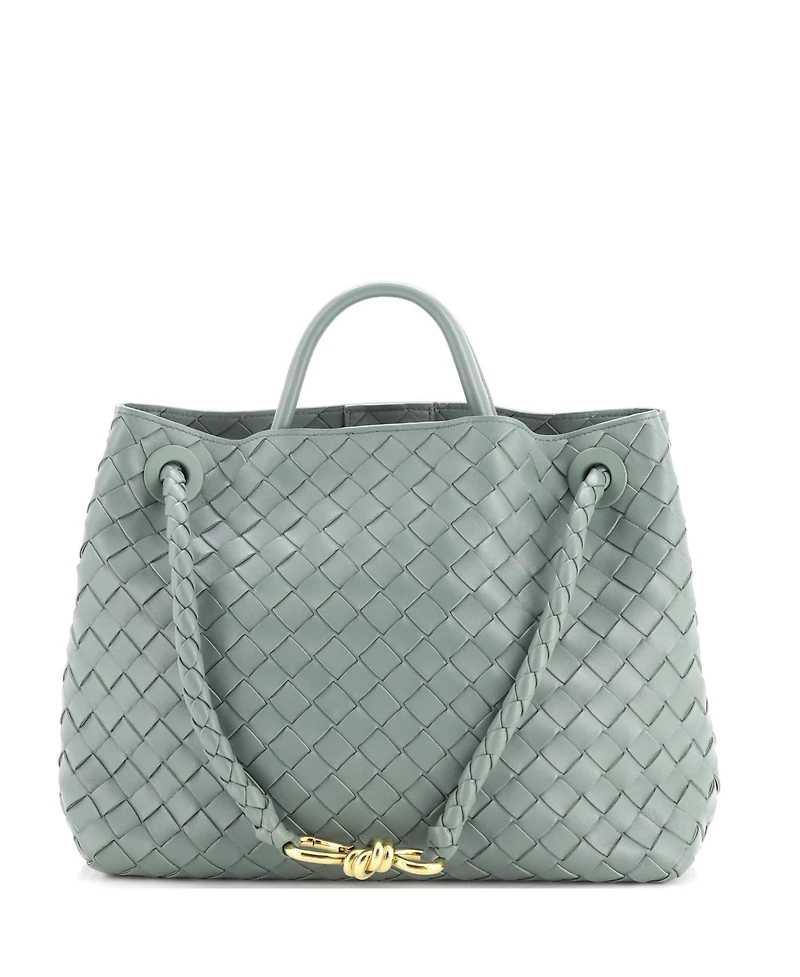 Pre-Owned Bottega Veneta Andiamo Top Handle Bag Intrecciato Nappa