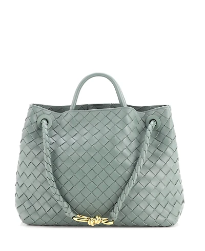 Pre-Owned Bottega Veneta Andiamo Top Handle Bag Intrecciato Nappa