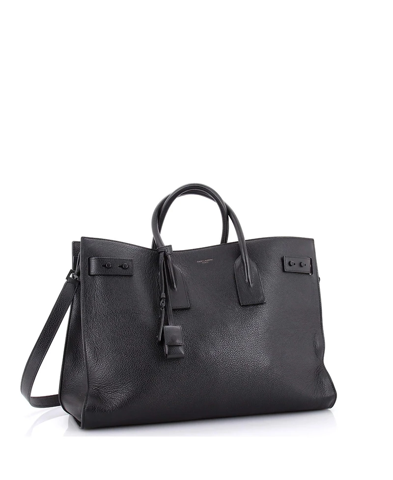 Pre-Owned Saint Laurent Large Sac de Jour Souple Bag Leather