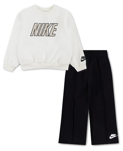 Nike Toddler Girls' 2T-4T Retro Remix Top and Pants, 2-Piece Set