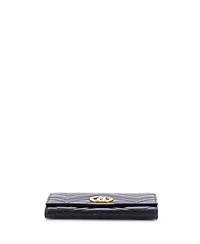 Pre-Owned Gucci Gg Marmont Continental Wallet Matelasse Leather