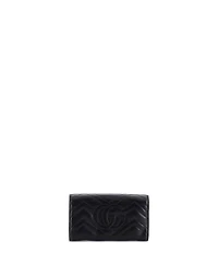 Pre-Owned Gucci Gg Marmont Continental Wallet Matelasse Leather