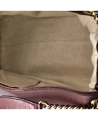 Pre-Owned Gucci Medium Soho Chain Strap Shoulder Bag Leather