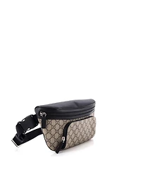 Pre-Owned Gucci Large Belt Bag Gg Coated Canvas with Leather