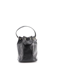 Pre-Owned Prada Small Drawstring Pocket Bucket Bag Patent