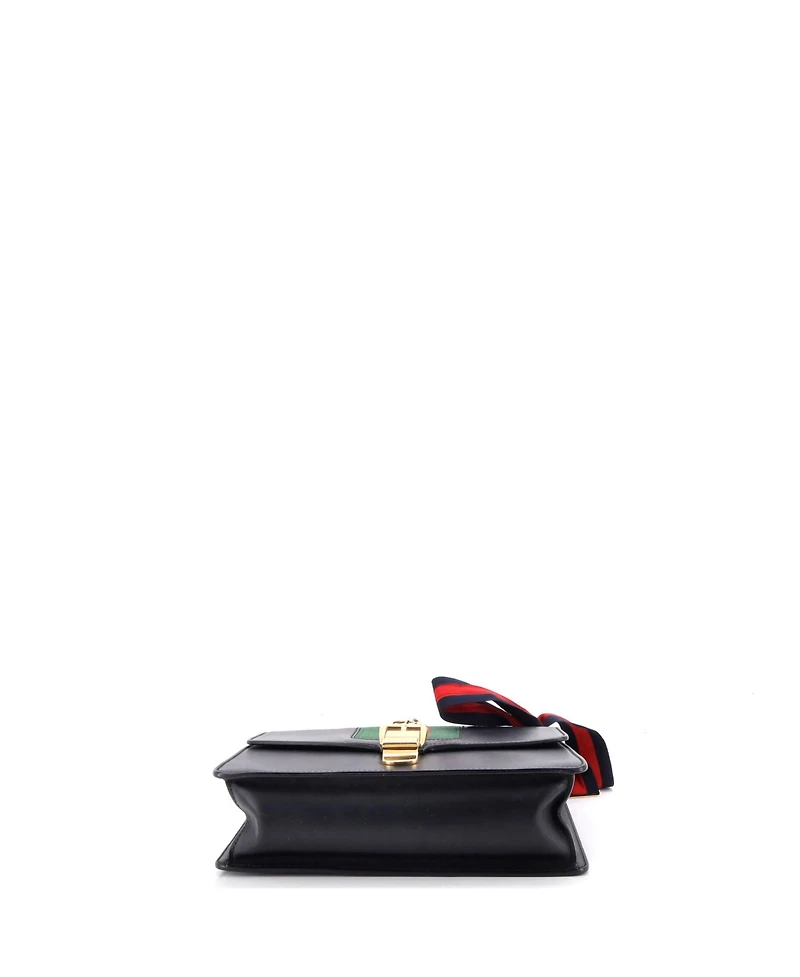 Pre-Owned Gucci Small Sylvie Shoulder Bag Leather