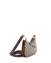 Pre-Owned Gucci Small Attache Shoulder Bag Gg Coated Canvas