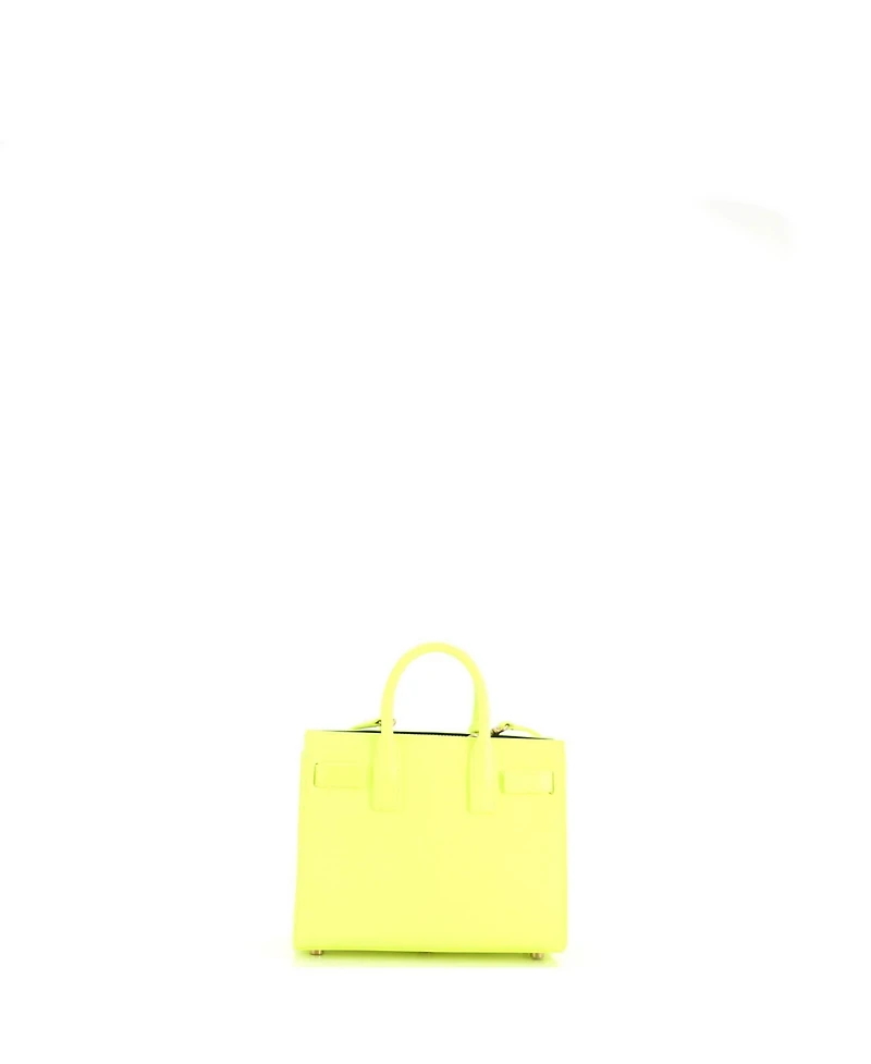 Pre-Owned Saint Laurent Nano Sac de Jour Nm Bag Leather