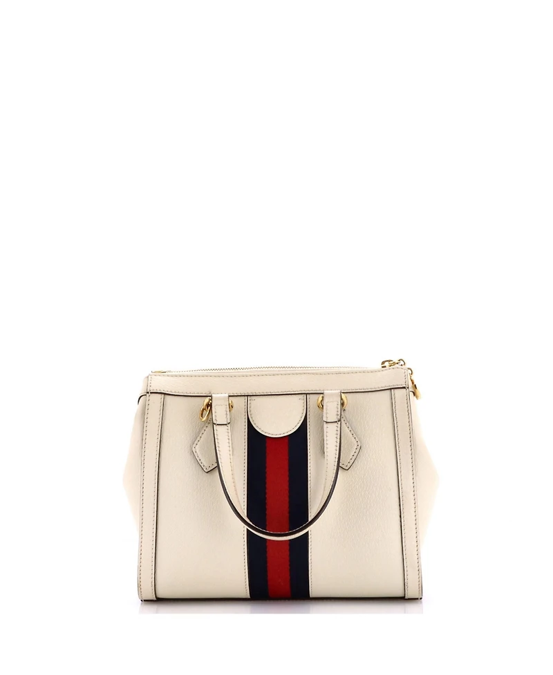 Pre-Owned Gucci Small Ophidia Top Handle Tote Leather