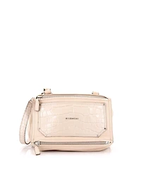 Pre-Owned Givenchy Medium Pandora Bag Leather with Embossed Detail