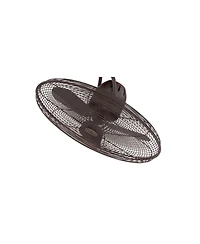 21" Craftmade Bellows Iii Bronze Damp Rated Ceiling Fan with Remote