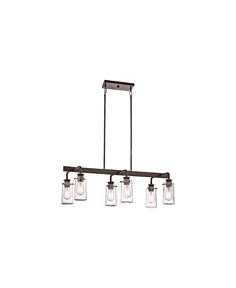 Kichler Braelyn 34" Wide Olde Bronze Kitchen Island Light Chandelier