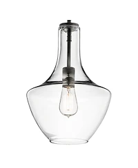 Kichler Everly 10 1/2" Wide Olde Bronze and Clear Glass Mini Pendant