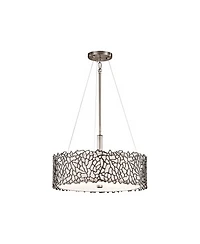 Kichler Silver Coral 18 1/4" Wide Classic Pewter Pendant