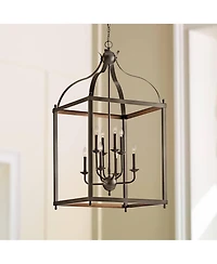 Kichler Larkin 24" Wide Olde Bronze Foyer Pendant Light