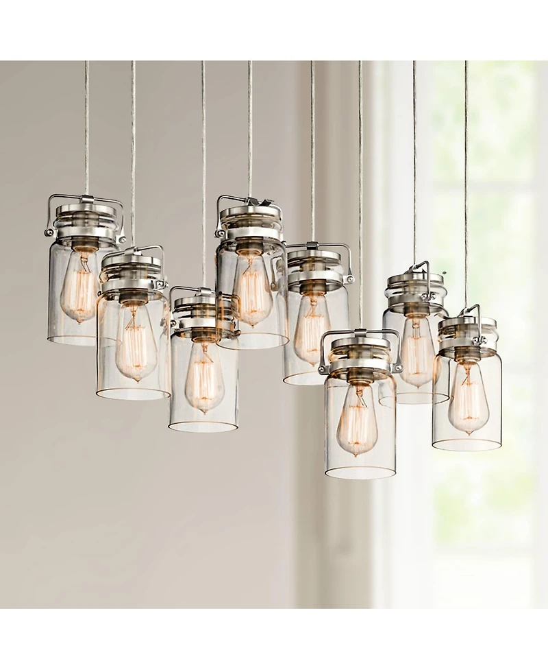 Kichler Brinley 25 1/2" Wide Brushed Nickel Mini Pendant