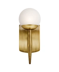 Kichler Jasper 11 1/2" High Natural Brass Wall Sconce
