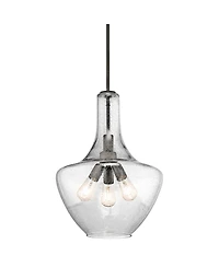 Kichler Everly 16" Wide Olde Bronze 3-Light Pendant