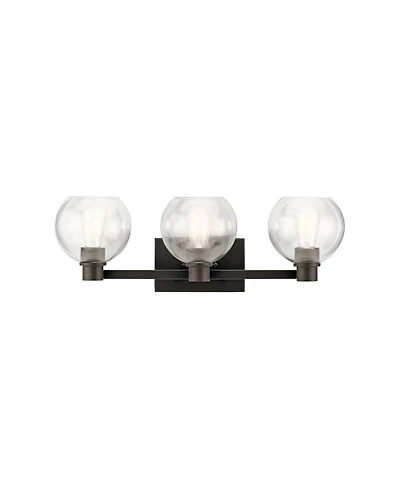 Kichler Harmony 24 1/2" Wide Olde Bronze 3-Light Bath Light