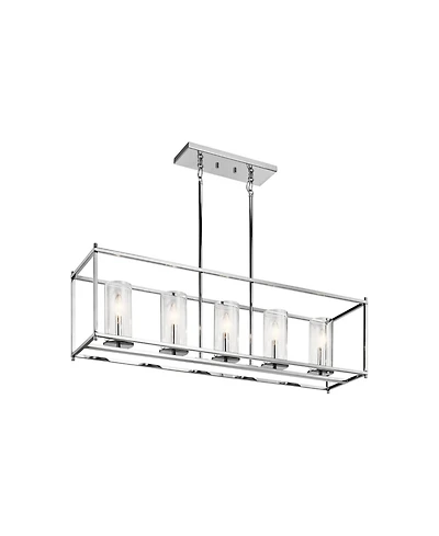 Kichler Crosby 41 1/4" Wide Chrome Kitchen Island Light Chandelier
