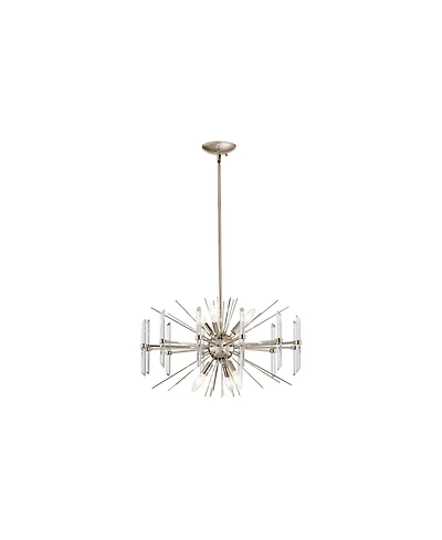 Kichler Eris 23 1/2" Wide Polished Nickel 6-Light Chandelier