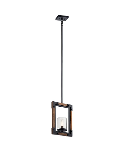 Kichler Marimount 10 1/2" Wide Auburn Stained Mini Pendant