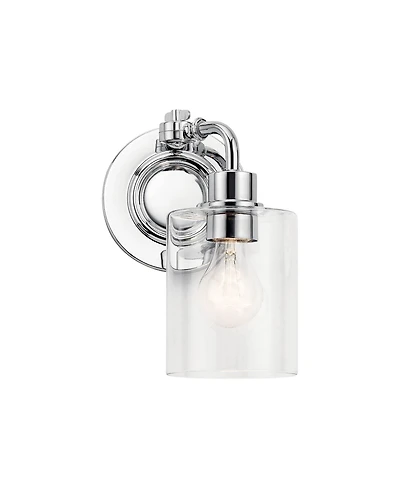 Kichler Gunnison 10" High Chrome Metal Wall Sconce