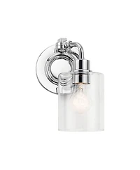 Kichler Gunnison 10" High Chrome Metal Wall Sconce