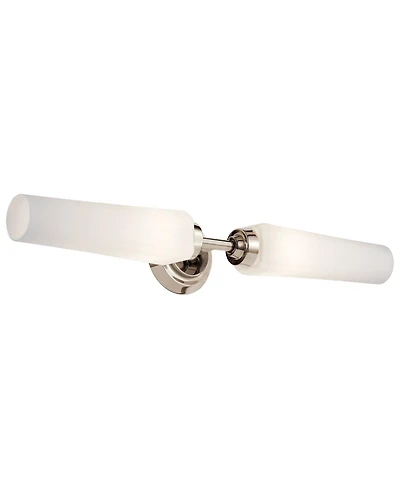 Kichler Truby 25 1/2" Wide Polished Nickel Bath Light