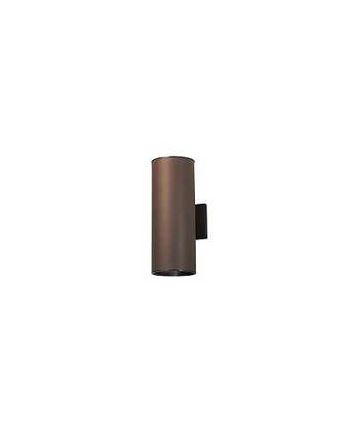 Kichler Cylinder 14 3/4"H Architectural Bronze Outdoor Wall Light