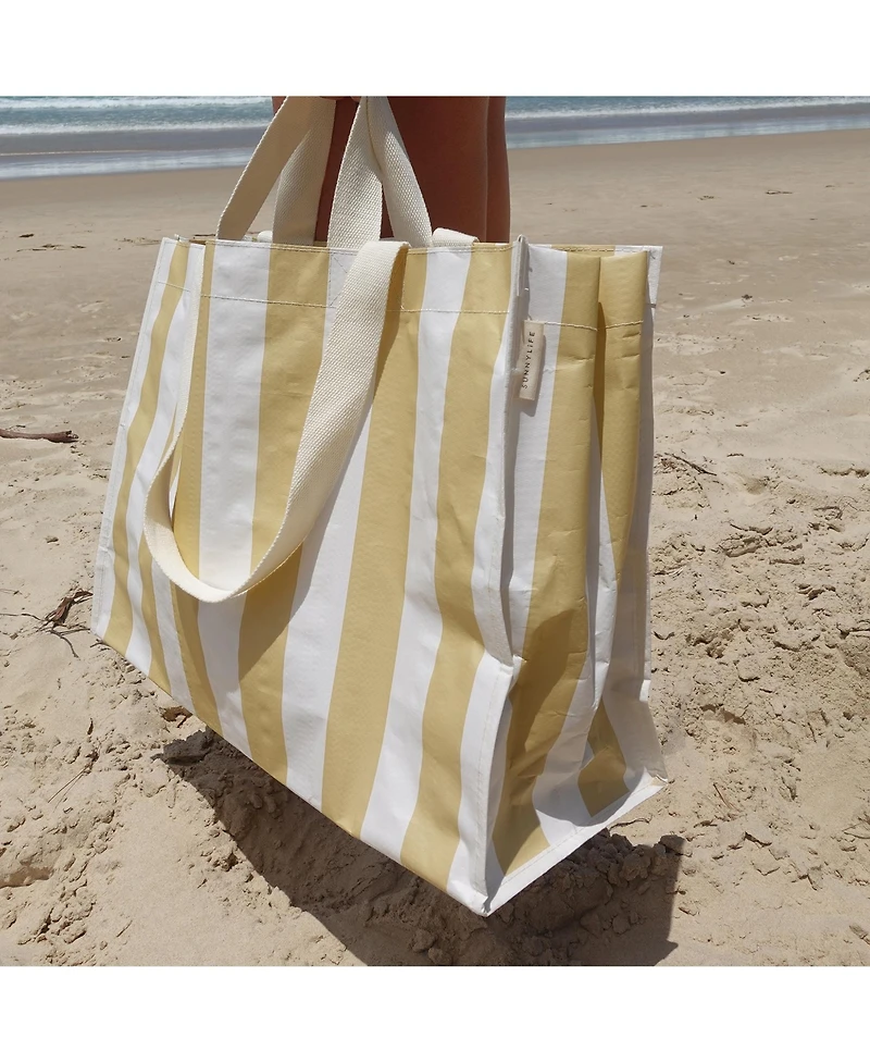SUNNYLiFE Carryall Beach Bag: Butternut
