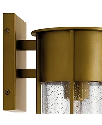 Kichler Camillo 11" High Natural Brass Outdoor Wall Light