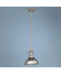 Kichler Hybrid 8" Wide Polished Nickel Mini Pendant