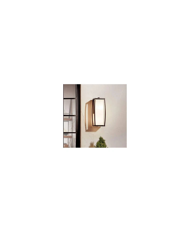Kichler Bowen 18" High Bronze Outdoor Wall Light