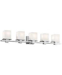 Kichler Tully 40 1/4" Wide Chrome 5-Light Bath Light