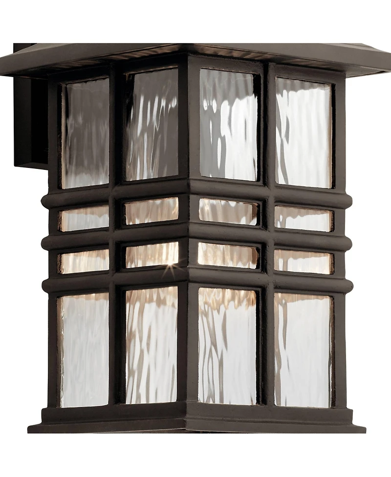 Kichler Beacon Square 14 1/4" High Olde Bronze Outdoor Wall Light