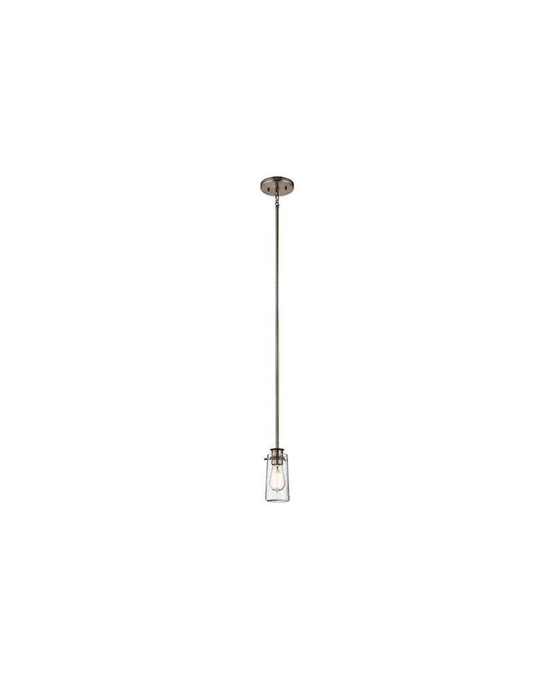 Kichler Braelyn 3 3/4" Wide Classic Pewter Mini Pendant