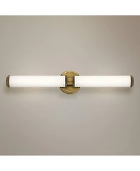 Kichler Indeco 27" Wide Modern Natural Brass 2-led Wall Sconce