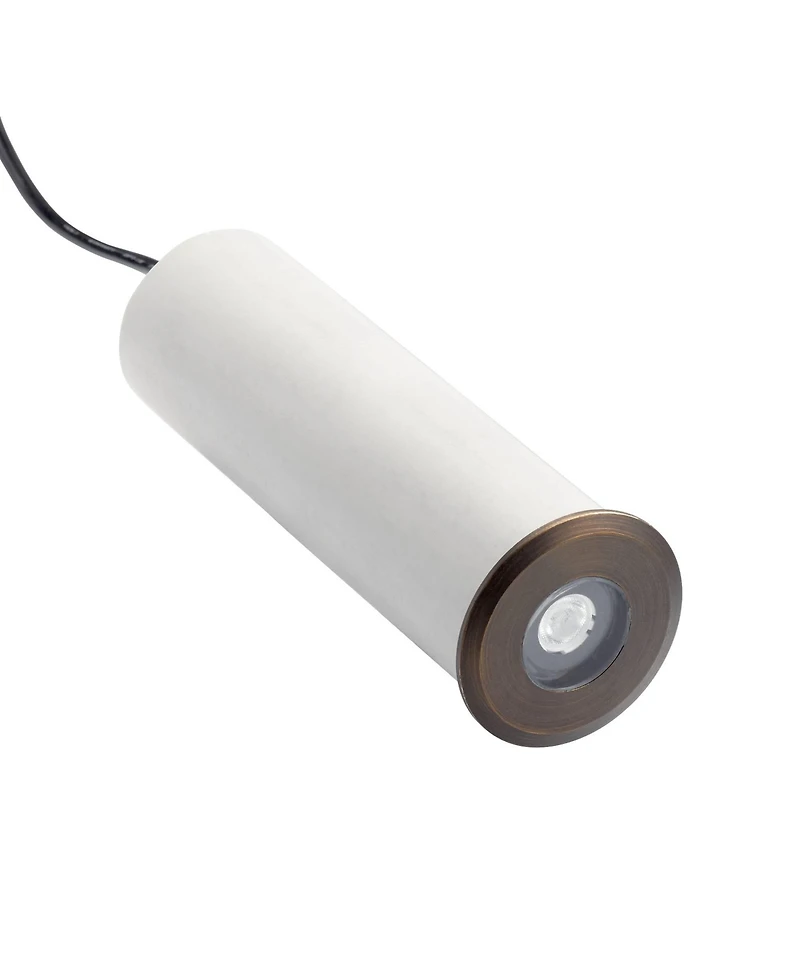Kichler 12V MR8 Recessed In-Ground Basic Trim Centennial Brass